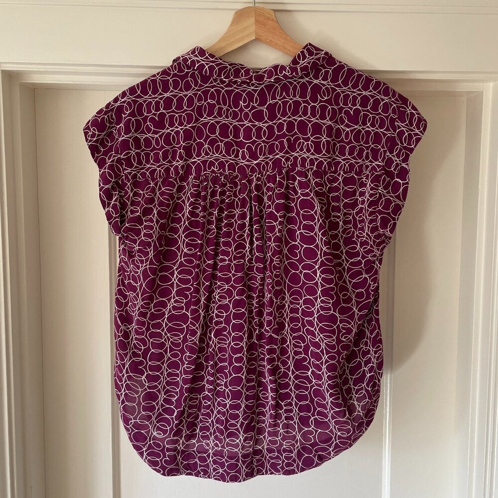 Maeve Button Down Raffine Top - image 4